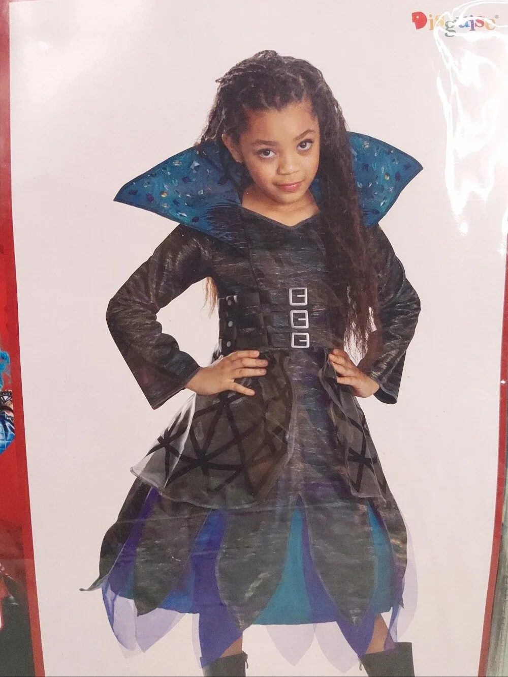 Disguise Disney Descendents Kids Uliana Dress Costume Girls Sz L/G 10-12